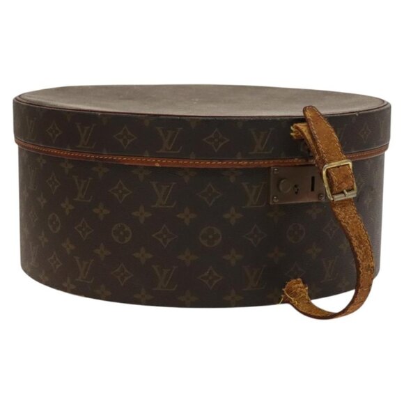 LOUIS VUITTON Monogram Hat Case Boite Chapeau 40 M23624 LV Auth 136230 - Picture 1 of 16